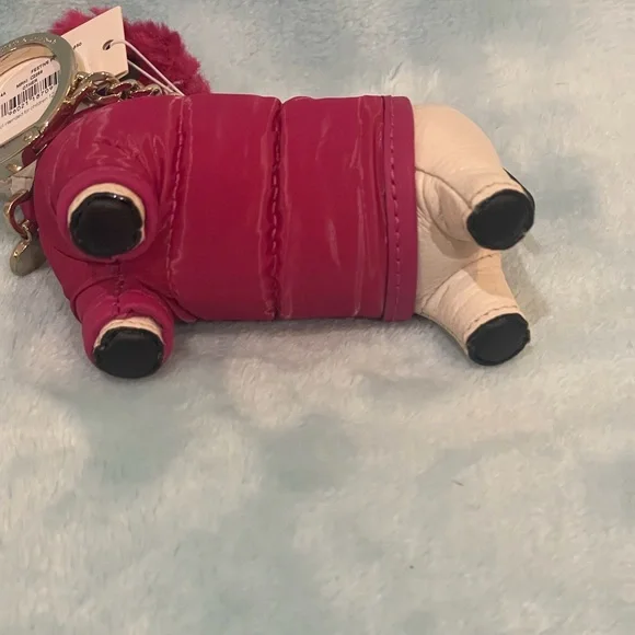 KATE SPADE CLAUDE DACHSHUND KEYCHAIN BAG CHARM KEY FOB COLLECTIBLE NWT Novelty - Picture 6 of 15